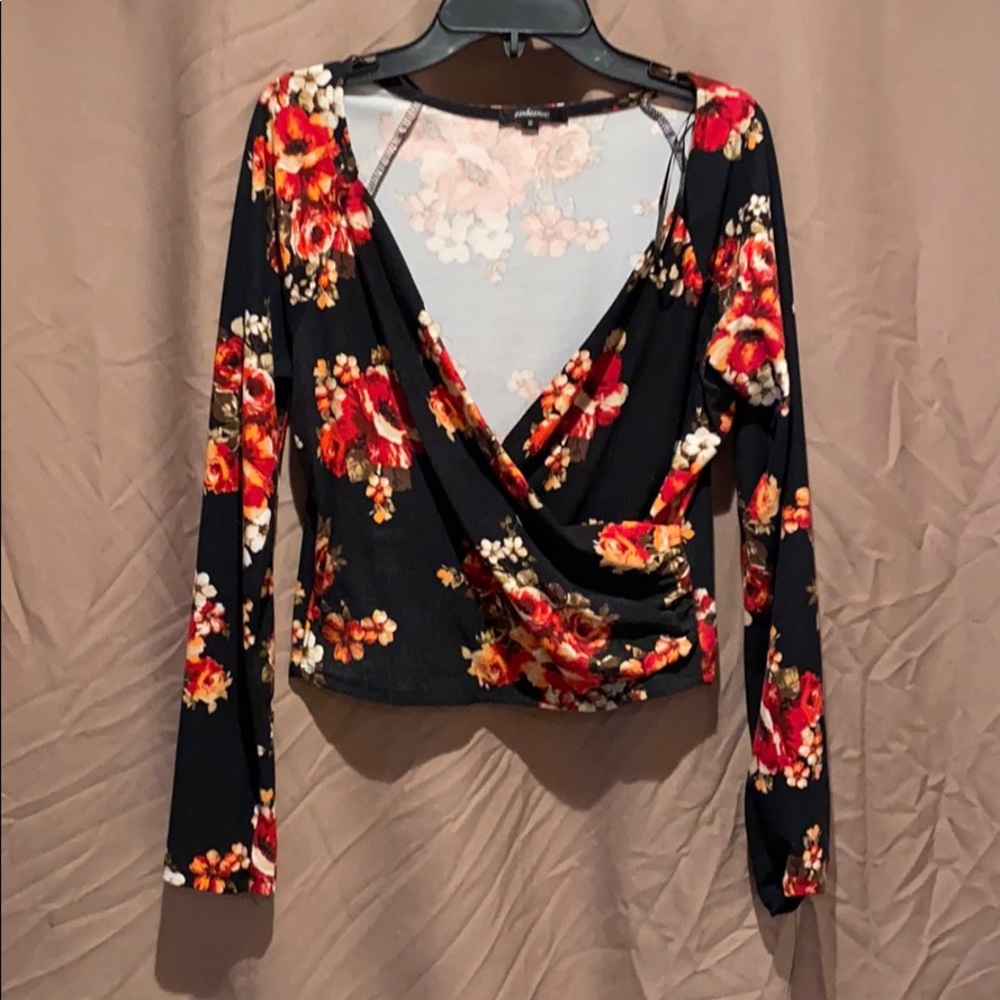Floral long sleeve